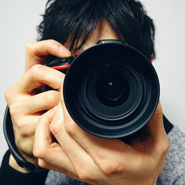 Photographer doing headshots