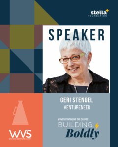 Geri Stengel speaker graphic